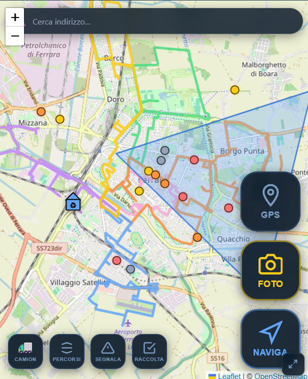 Navigazione Operatore — OpSonata Mobile